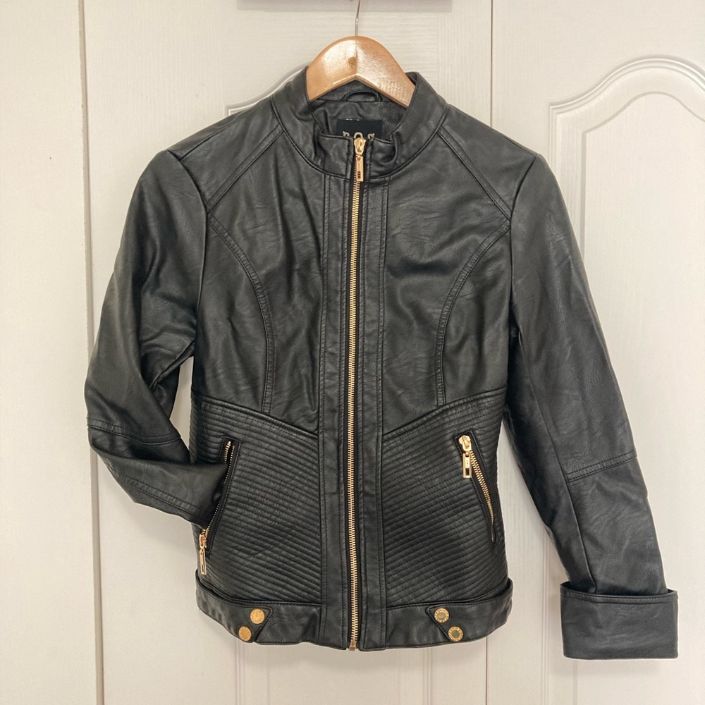 Faux Leather Jacket - Picture 4 of 4